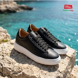 GIÀY SNEAKER DA THẬT NAM Alex-16_Black (4190) - MADE IN ITALY - SẢN XUẤT TẠI ITALY