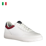GIÀY SNEAKER NAM MÀU TRẮNG - TOMMY HILFIGER - NHẬP KHẨU CHÍNH HÃNG TỪ Ý