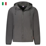 ÁO KHOÁC NỈ NAM CÓ MŨ MÀU ĐEN - NORWAY - NHẬP KHẨU CHÍNH HÃNG TỪ Ý