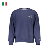 ÁO NỈ NAM CỔ TRÒN THÊU LOGO CHỮ NGỰC - TOMMY HILFIGER - NHẬP KHẨU CHÍNH HÃNG TỪ Ý