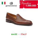 GIÀY LƯỜI CÔNG SỞ (DA THẬT) - GERMANO BELLESI - SẢN XUẤT THỦ CÔNG TẠI ITALY