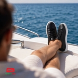 GIÀY SNEAKER DA THẬT NAM Alex-16_Black (4190) - MADE IN ITALY - SẢN XUẤT TẠI ITALY