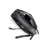 CLUTCH DA THẬT NAM MÀU ĐEN – GIANNI CONTI - SẢN XUẤT THỦ CÔNG TỪ ITALY