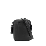 TÚI ĐEO CHÉO DA THẬT NAM MÀU ĐEN URBAN 1812283 - GIANNI CONTI - SẢN XUẤT THỦ CÔNG TỪ ITALY