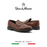 GIÀY LƯỜI DA NAM (DA THẬT) - DUCA DI MORRONE - SẢN XUẤT TẠI ITALY