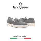 GIÀY LƯỜI DA LỘN NAM (DA THẬT) - DUCA DI MORRONE - SẢN XUẤT TẠI ITALY