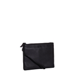 CLUTCH NAM MÀU NÂU ĐEN DA THẬT – GIANNI CONTI - SẢN XUẤT THỦ CÔNG TỪ ITALY