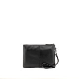 CLUTCH NAM MÀU ĐEN DA THẬT – GIANNI CONTI - SẢN XUẤT THỦ CÔNG TỪ ITALY