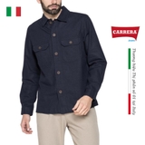 ÁO SƠ MI NAM BASIC XANH THAN – CARRERA JEANS - NHẬP KHẨU CHÍNH HÃNG TỪ Ý