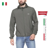 ÁO KHOÁC GIÓ NAM CÓ MŨ MÀU XANH GREEN – CARRERA JEANS - NHẬP KHẨU CHÍNH HÃNG TỪ Ý