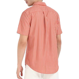 ÁO SƠ MI NAM HỌA TIẾT KẺ SỌC MÀU BRILLIANT ORANGE MW0MW39161_0DM - TOMMY HILFIGER - NHẬP KHẨU CHÍNH HÃNG TỪ Ý