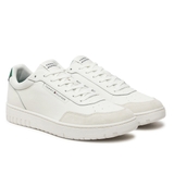 GIÀY SNEAKER NAM MÀU TRẮNG - TOMMY HILFIGER - NHẬP KHẨU CHÍNH HÃNG TỪ Ý