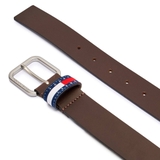 THẮT LƯNG DA THẬT NAM MÀU NÂU AM0AM13688_GUE - TOMMY HILFIGER - NHẬP KHẨU CHÍNH HÃNG TỪ Ý
