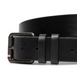 THẮT LƯNG DA THẬT NAM MÀU ĐEN - TOMMY HILFIGER - NHẬP KHẨU CHÍNH HÃNG TỪ Ý