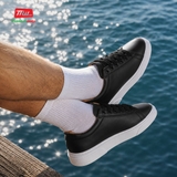 GIÀY SNEAKER DA THẬT NAM Alex-16_Black (4190) - MADE IN ITALY - SẢN XUẤT TẠI ITALY