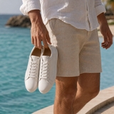 GIÀY SNEAKER DA THẬT NAM Alex-15_White (43) - MADE IN ITALY - SẢN XUẤT TẠI ITALY