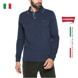 ÁO DÀI TAY NAM MÀU TRƠN VẢI COTTON JERSEY - CARRERA JEANS - NHẬP KHẨU CHÍNH NGẠCH TỪ ITALIA