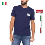 ÁO THUN NAM CỘC TAY BASIC MÀU XANH IN LOGO – CARRERA JEANS - NHẬP KHẨU CHÍNH HÃNG TỪ Ý