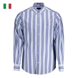 ÁO SƠ MI KẺ DÀI TAY NAM - GANT - NHẬP KHẨU CHÍNH HÃNG TỪ ITALY