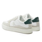 GIÀY SNEAKER NAM MÀU TRẮNG - CALVIN KLEIN - NHẬP KHẨU CHÍNH HÃNG TỪ Ý