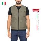 ÁO KHOÁC GILE NAM 406T1196A - CARRERA JEANS - NHẬP KHẨU CHÍNH NGẠCH TỪ ITALIA