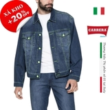 ÁO KHOÁC DENIM NAM MÀU XANH – CARRERA JEANS - NHẬP KHẨU CHÍNH HÃNG TỪ Ý