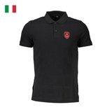 ÁO POLO NAM MÀU ĐEN - CAVALLI CLASS - NHẬP KHẨU CHÍNH HÃNG TỪ Ý