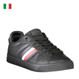 GIÀY SNEAKER NAM MÀU ĐEN - TOMMY HILFIGER - NHẬP KHẨU CHÍNH HÃNG TỪ Ý
