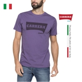 ÁO THUN NAM CỘC TAY BASIC MÀU TÍM IN LOGO – CARRERA JEANS - NHẬP KHẨU CHÍNH HÃNG TỪ Ý