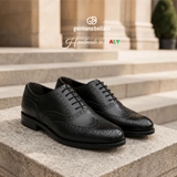 GIÀY DA CÔNG SỞ (DA THẬT) - GERMANO BELLESI - SẢN XUẤT THỦ CÔNG TẠI ITALY