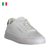 GIÀY SNEAKER NAM MÀU TRẮNG - TOMMY HILFIGER - NHẬP KHẨU CHÍNH HÃNG TỪ Ý