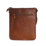 TÚI ĐÉO CHÉO DA Vegetable-Tanned Calfskin 3700-Brown -  MEDICI OF FLORENCE - SẢN XUẤT THỦ CÔNG TẠI ITALY