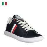 GIÀY SNEAKER NAM MÀU XANH BLUE - TOMMY HILFIGER - NHẬP KHẨU CHÍNH HÃNG TỪ Ý