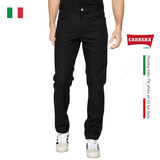 QUẦN VẢI NHẸ 5 TÚI MOD.700 NAM MÀU ĐEN - CARRERA JEANS - NHẬP KHẨU CHÍNH NGẠCH TỪ Ý