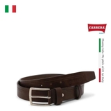 THẮT LƯNG DA NAM MÀU NÂU ĐEN - CARRERA JEANS - NHẬP KHẨU CHÍNH HÃNG TỪ Ý