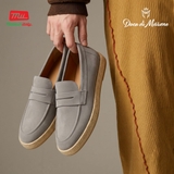 GIÀY LƯỜI DA LỘN NAM CAO CẤP (DA THẬT) - DUCA DI MORRONE - SẢN XUẤT TẠI ITALY
