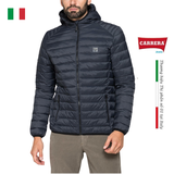 ÁO PHAO NAM SIÊU NHẸ CHỐNG NƯỚC MÀU XANH THAN – CARRERA JEANS - NHẬP KHẨU CHÍNH NGẠCH TỪ Ý