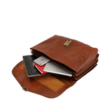 CẶP DA CALFSKIN 4000 - Brown -  MEDICI OF FLORENCE - SẢN XUẤT THỦ CÔNG TẠI ITALIA