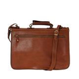 CẶP DA CALFSKIN 4000 - Brown -  MEDICI OF FLORENCE - SẢN XUẤT THỦ CÔNG TẠI ITALIA