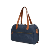 TÚI DU LỊCH DA CALFSKIN 409 - Denim -  MEDICI OF FLORENCE - SẢN XUẤT THỦ CÔNG TẠI ITALIA