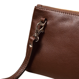 CLUTCH DA THẬT NAM MÀU NÂU 582201-20 – GIANNI CONTI - SẢN XUẤT THỦ CÔNG TẠI ITALY