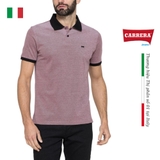ÁO POLO NAM MÀU ĐỎ SẪM CỔ ĐEN - CARRERA JEANS - NHẬP KHẨU CHÍNH HÃNG TỪ ITALIA