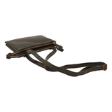 TÚI ĐEO CHÉO NAM MÀU ĐEN – OLD ANGLER - SẢN XUẤT THỦ CÔNG TỪ ITALY