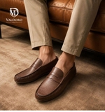GIÀY LƯỜI DA THẬT NAM VALDORO-Alex-13_Brown (20 Pelle Marrone) - VALDORO - SẢN XUẤT TẠI ITALY