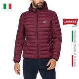 ÁO PHAO NAM SIÊU NHẸ CHỐNG NƯỚC MÀU ĐỎ BORDEAUX – CARRERA JEANS - NHẬP KHẨU CHÍNH HÃNG TỪ Ý