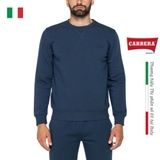 ÁO NỈ NAM MÀU TRƠN LÓT LÔNG - CARRERA JEANS - NHẬP KHẨU CHÍNH HÃNG TỪ ITALIA