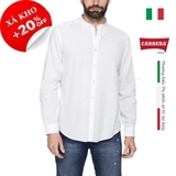 ÁO SƠ MI NAM HỖN HỢP LANH VÀ COTTON – CARRERA JEANS - NHẬP KHẨU CHÍNH HÃNG TỪ Ý