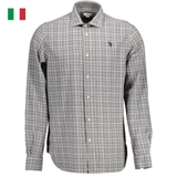 ÁO SƠ MI NAM DÀI TAY HỌA TIẾT KẺ - U.S. POLO ASSN. - NHẬP KHẨU CHÍNH HÃNG TỪ ITALY