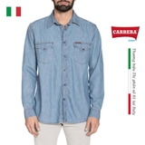 ÁO SƠ MI DENIM NAM XANH NHẠT – CARRERA JEANS - NHẬP KHẨU CHÍNH HÃNG TỪ Ý