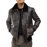 ORDER ÁO KHOÁC BOMBER DA CAO CẤP SẢN XUẤT THỦ CÔNG - ITALY LEATHER - NHẬP KHẨU CHÍNH NGẠCH TỪ Ý